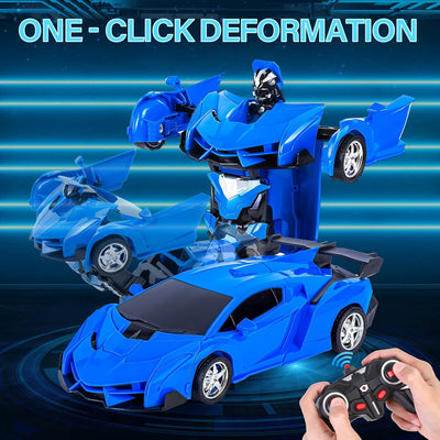 RC Robot Car 2-in-1 Transformer Toy: